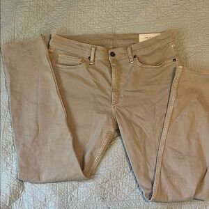 Rag & Bone Light Tan Denim Pants